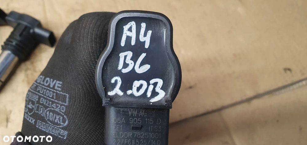 1szt. Cewka zapłonowa Audi A4 B6 2.0 FSI 06A905115D - 8