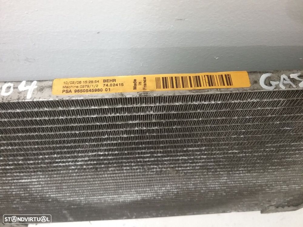 Radiador de ar condicionado CITROЁN C4 (LC) 1.6 HDi 2004 - 2011 - 2