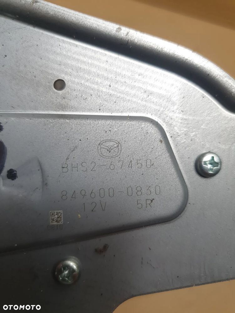 MAZDA 3 2014 SILNICZEK WYCIERACZKI TYŁ 849600-0830 - 2