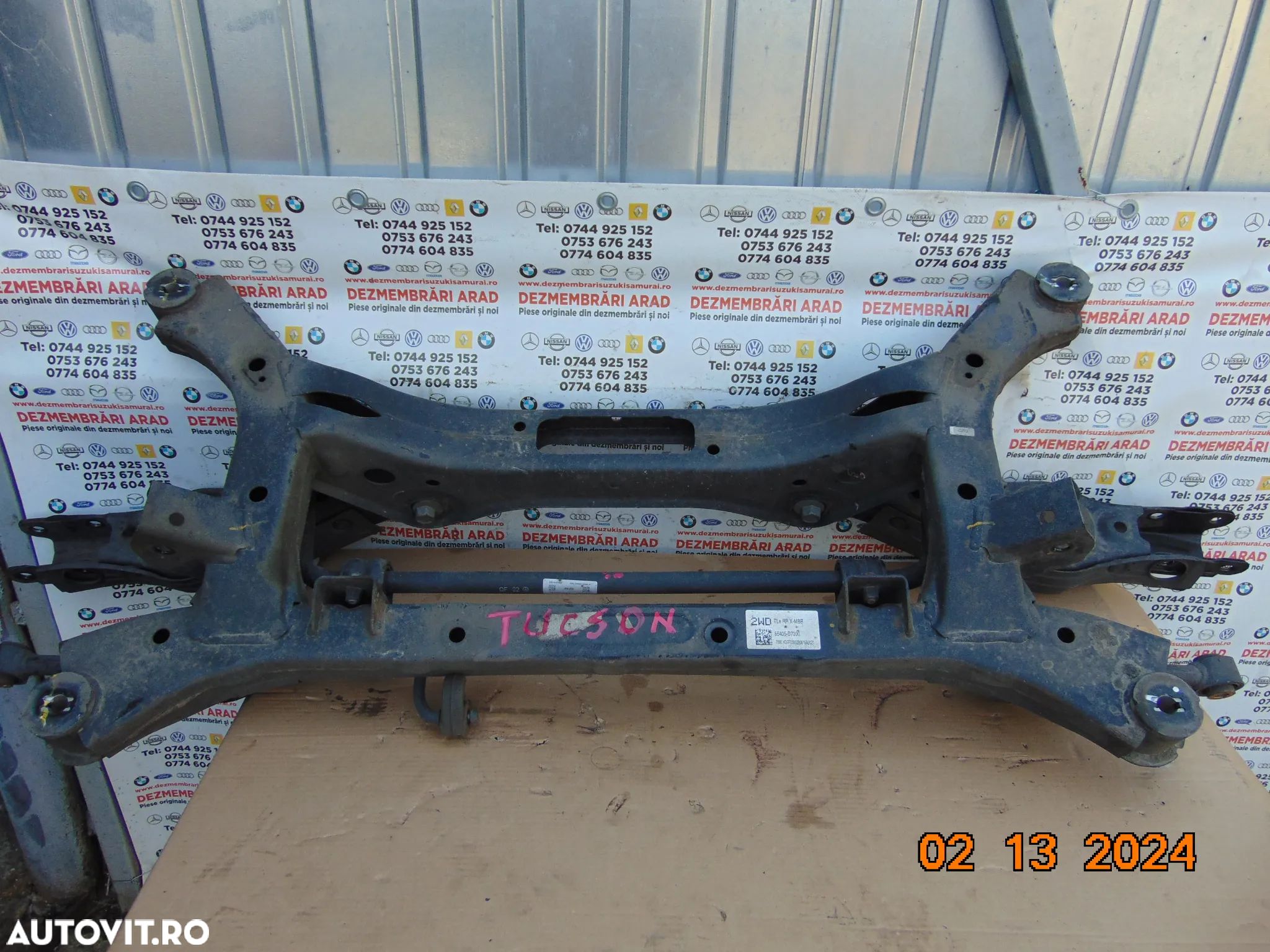 Bara stabilizatoare Spate Hyundai Tucson 2014-2020 kia  sportage tucson 3 bara torsiune spate - 1