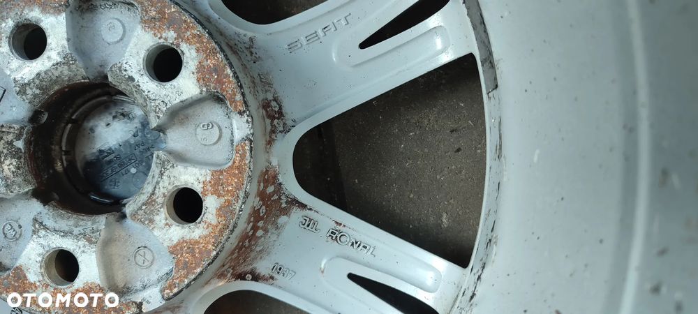 FELGI ALUMNIOWE 5x100 ET 38 6Jx15 CALI fi57.1 6J0601025H SEAT 4 SZTUKI KOMPLET - 7