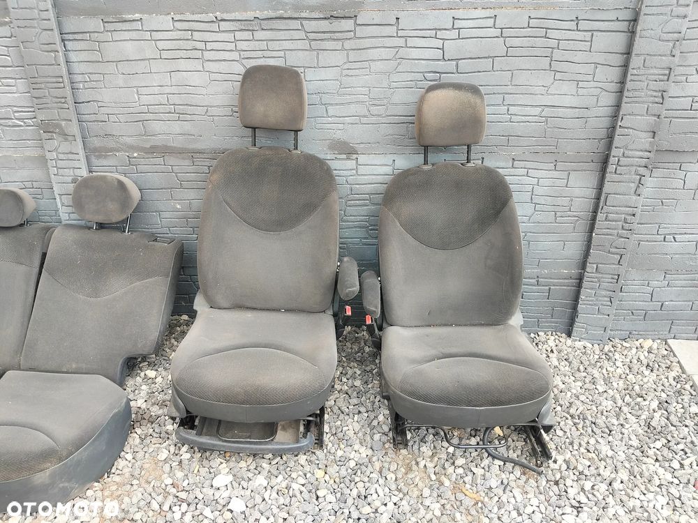 FOTELE CITROEN C3 PRZÓD TYŁ WELUR 02-09 - 7