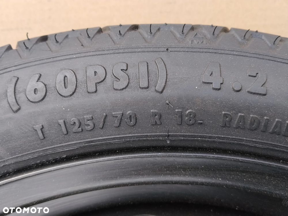 Koło dojazdowe dojazdówka  18 5x100 Taigo,T-Cross,Skoda Kamiq,Seat Arona - 5
