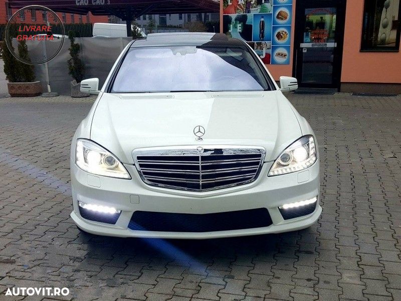 Lumini de zi dedicate LED DRL Mercedes W221 S-Class (2010-2013) Dreapta- livrare gratuita - 4