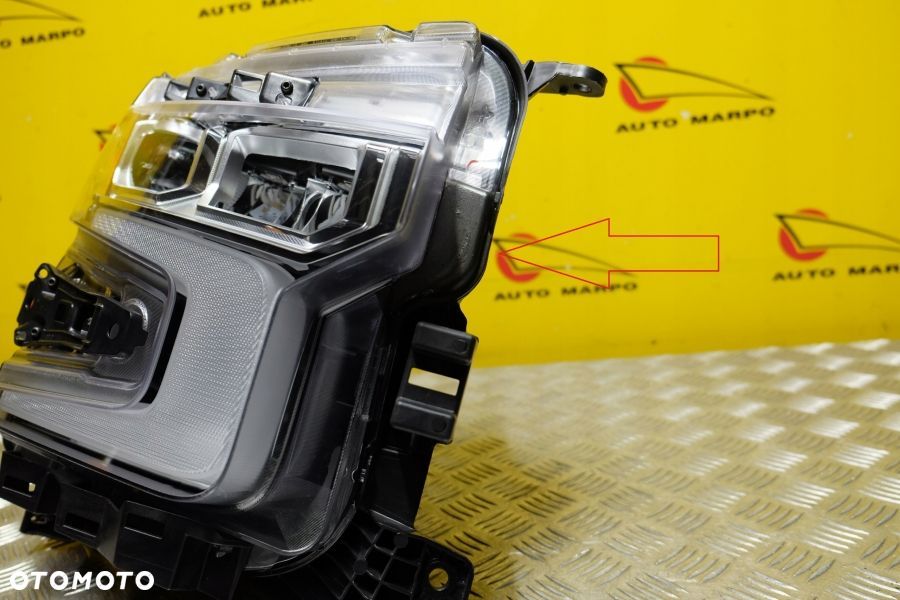 CHEVROLET SILVERADO 1500 2022- REFLEKTOR LAMPA PRZÓD MID LED PRAWA USA - 5
