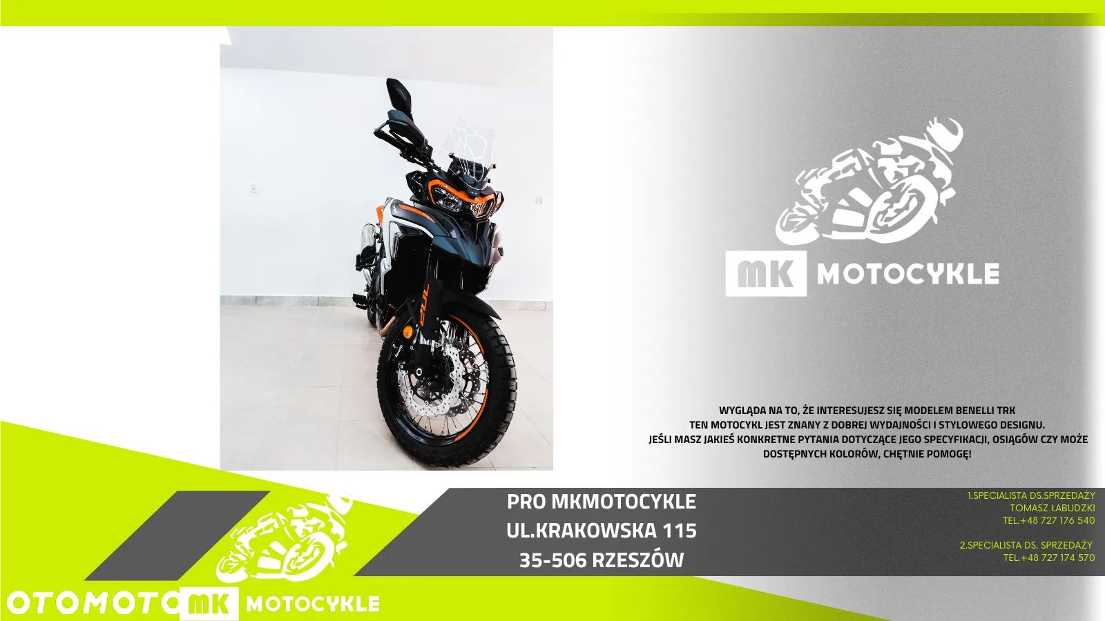 Benelli TRK 702X - 1