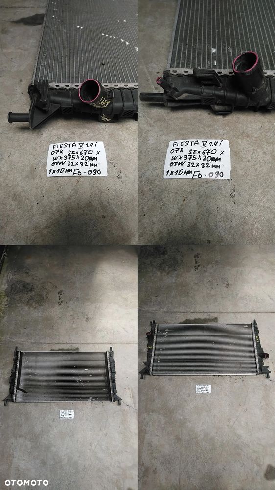 FORD VOLVO CHŁODNICA WODY - 4