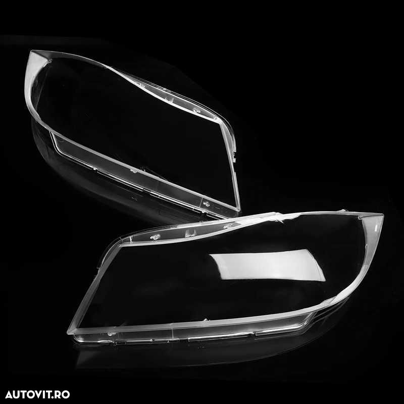Sticla Far Faruri Stanga Dreapta BMW Seria 3 E90 E91 Xenon, 2006-2012 - 2