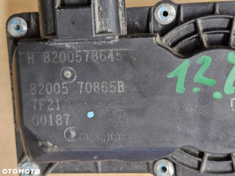 Renault Clio III 3 Modus Twingo 1.2 16V TCE 1.2 B przepustnica 8200578645   161202859R - 7