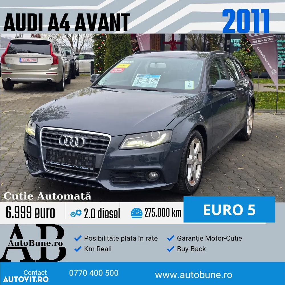 Audi A4 Avant 2.0 TDI DPF multitronic Attraction - 1