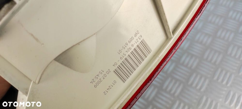 6924519 lampa lewa lewy tylna tył w błotnik BMW E82 E88 COUPE EUROPA - 13