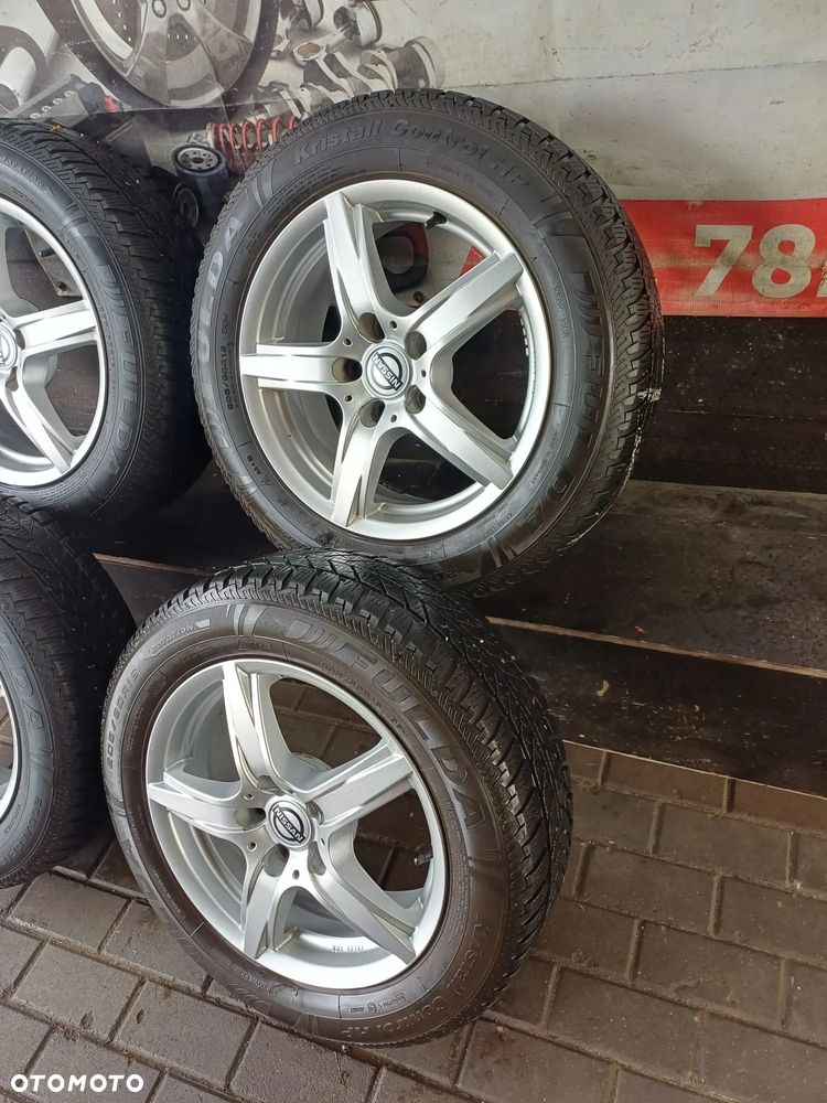 ALUFELGI+OPONY ZIMOWE 205/60 R16  NISSAN QASHQAI JUKE 5x114,3 ET40 - 2