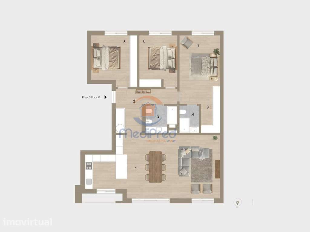 Apartamento T3 em construção - Montijo - Grande imagem: 3/22