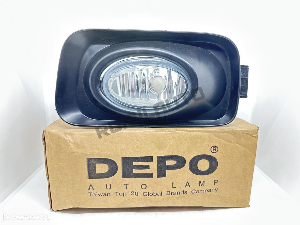 Ótica / Farol Nevoeiro Frente Esquerdo 217-2031l-uen Honda Acco - 1