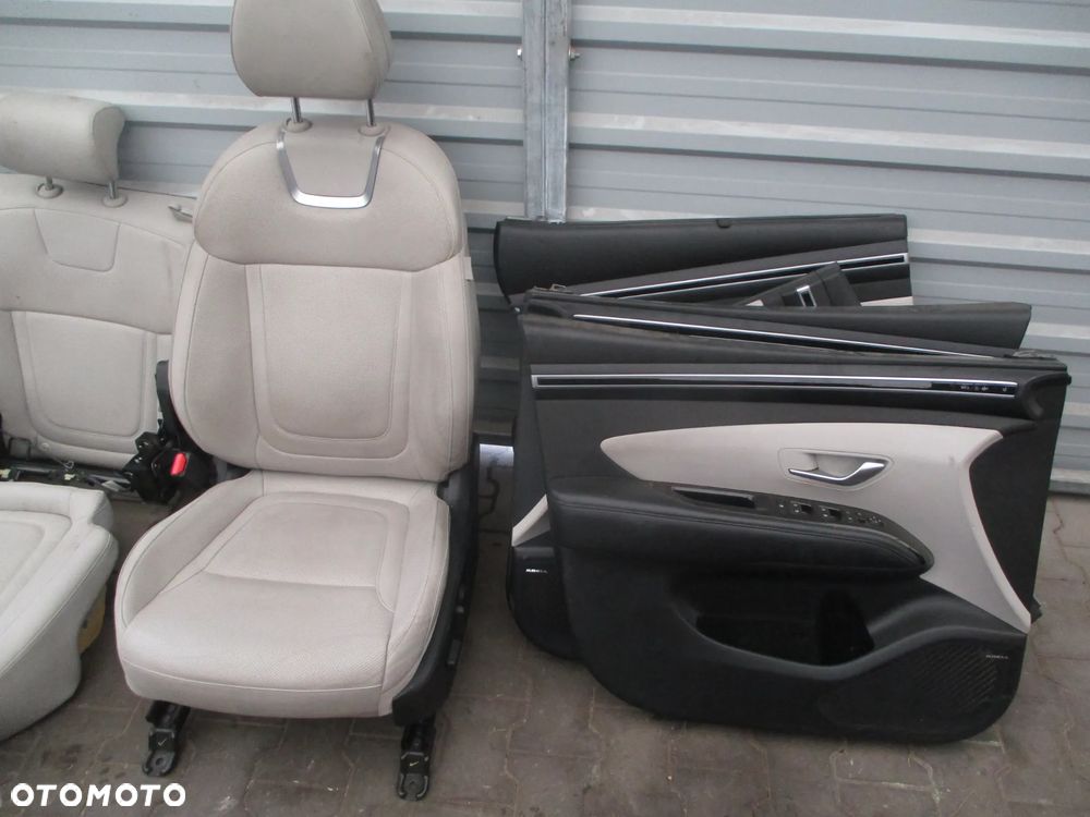 HYUNDAI TUCSON IV 2021- FOTELE KANAPA BOCZKI TUNEL SKÓRA - 3