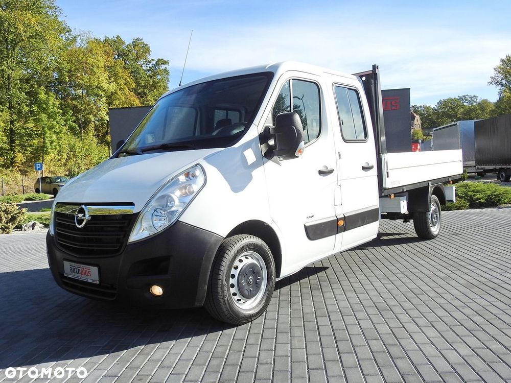 Opel MOVANO SKRZYNIA PODWÓJNA KABINA DOKA 7 MIEJSC TEMPOMAT KLIMATYZACJA  130KM - 18