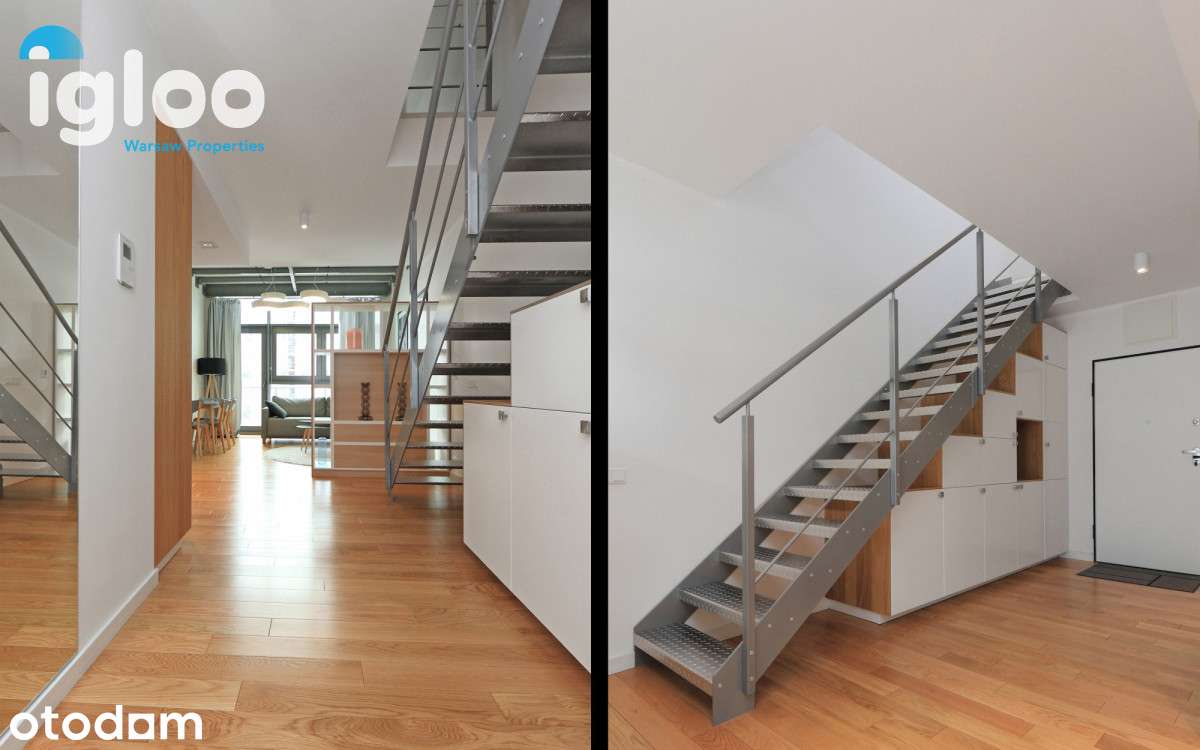 Elegancki dwupokojowy loft na Mokotowie