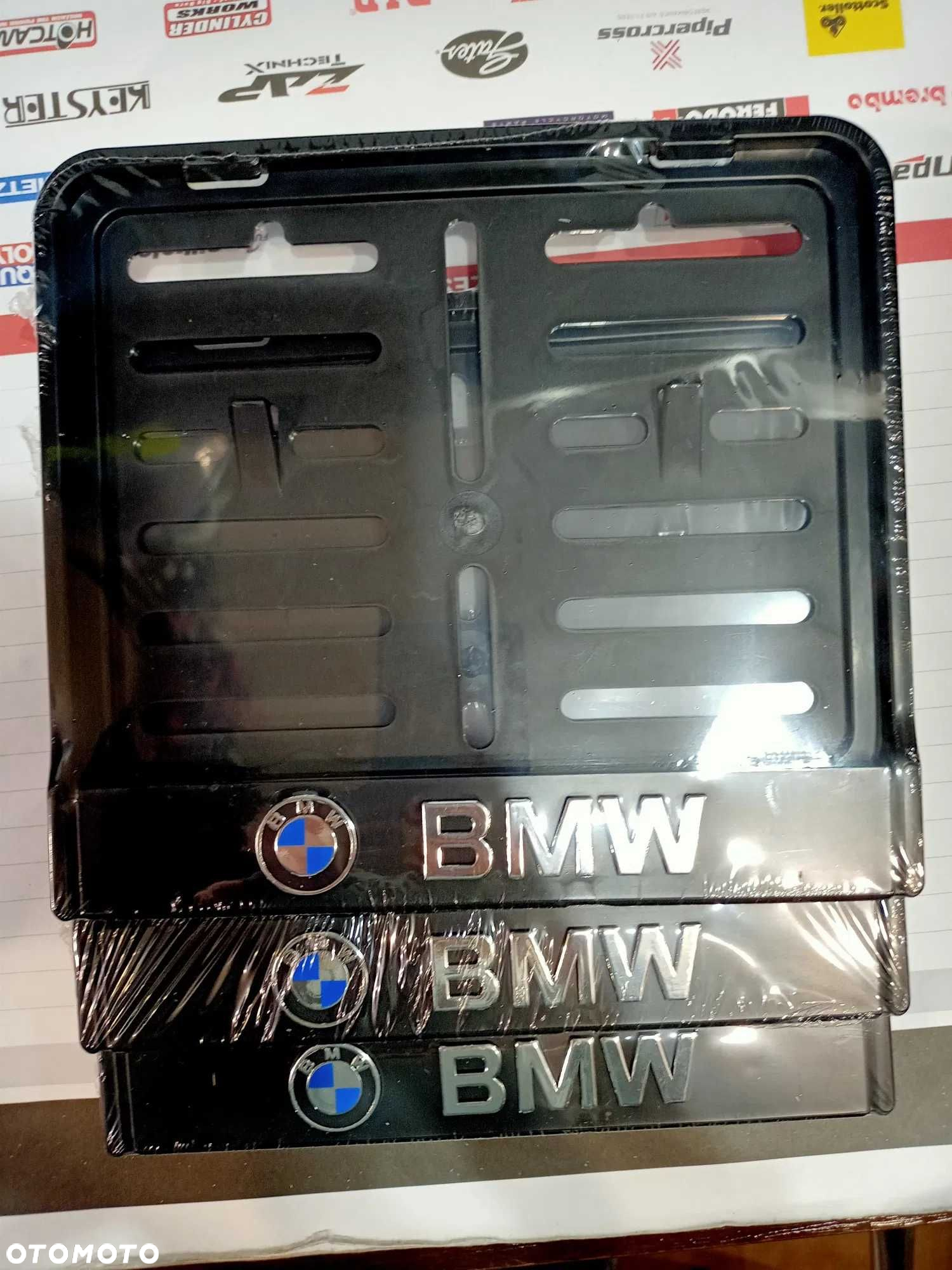 Motocyklowa Ramka do tablicy rejestracyjnej z nadrukiem 3D BMW** - 2