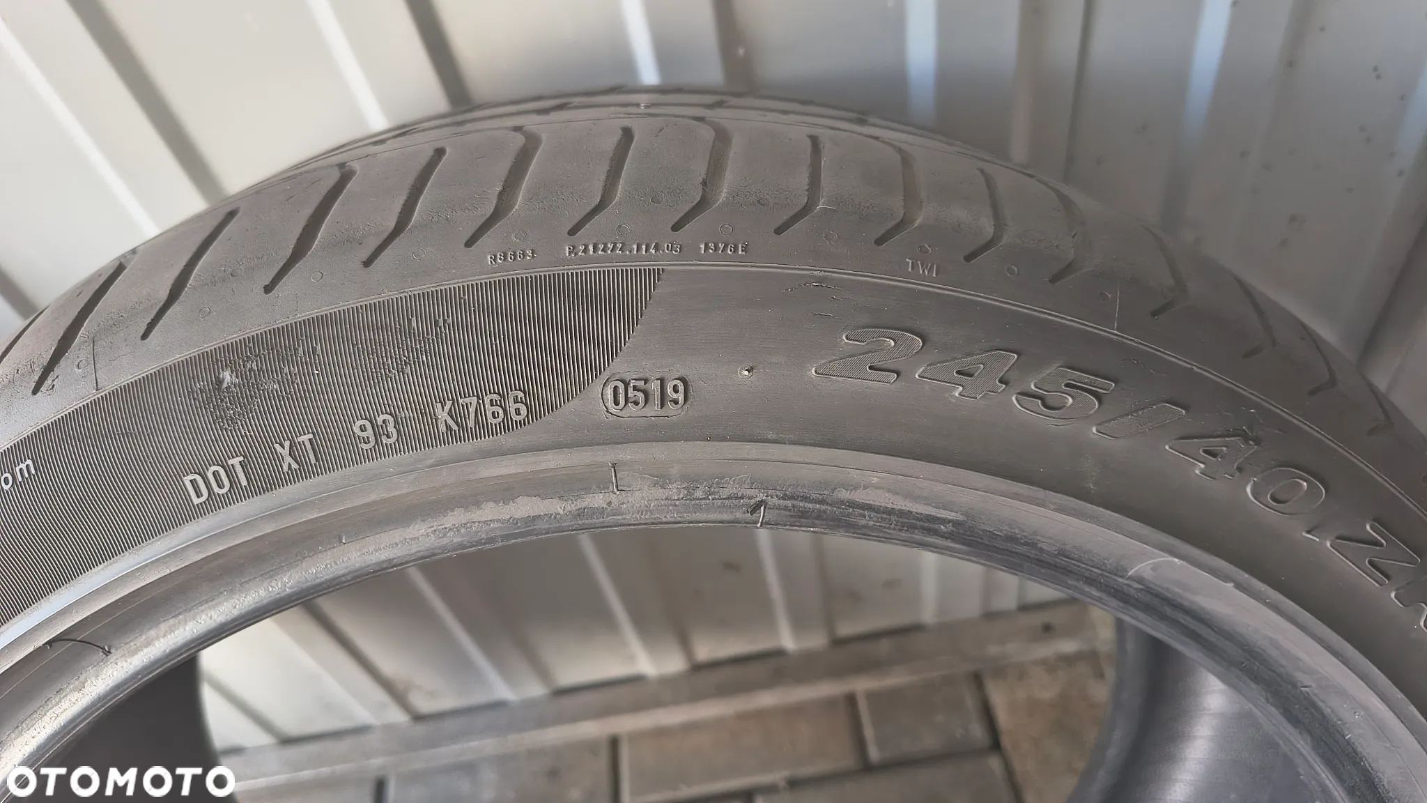 Pirelli P-Zero 245/40 ZR19 2019r - 3