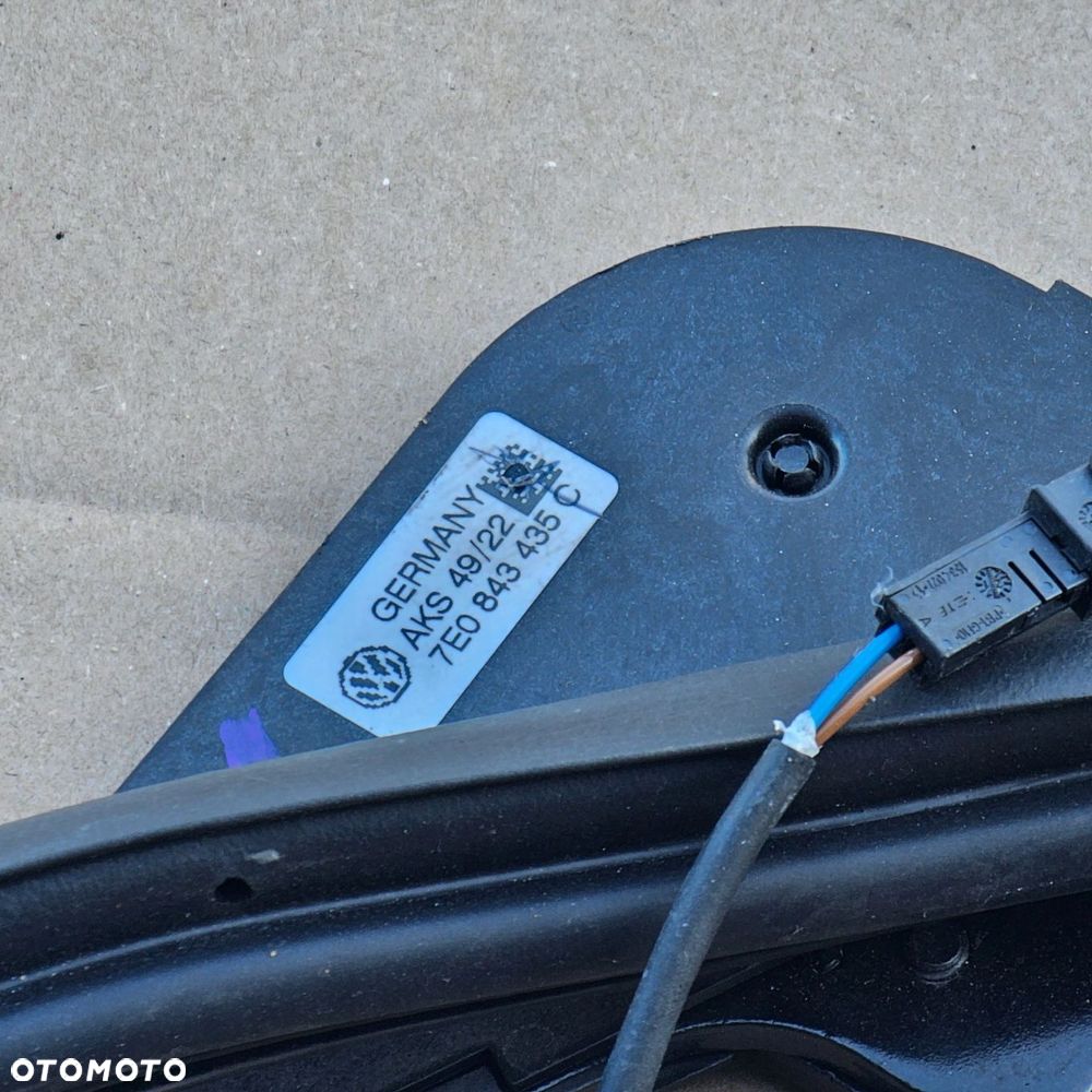 VW T5 T6 rolka uszczelka drzwi przesuwnych elektrycznych LEWYCH 7E0843435C - 3