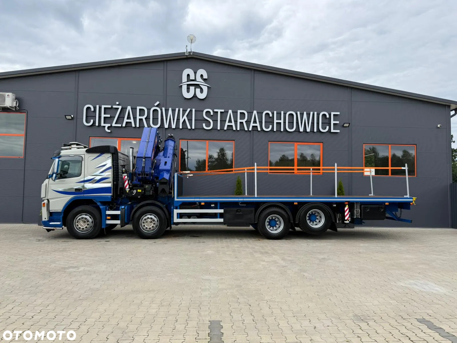 Volvo FM FH 450 8x4 8x2 // dzwig PM65 rok 2016 !!! 22 TONY !!+ platforma // kran crane żuraw hds - 4