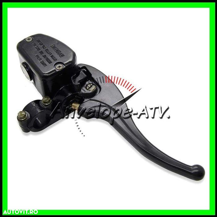 Pompa Frana Hidraulica ATV de Mana cu Blocator Dreapta - Universala - 6