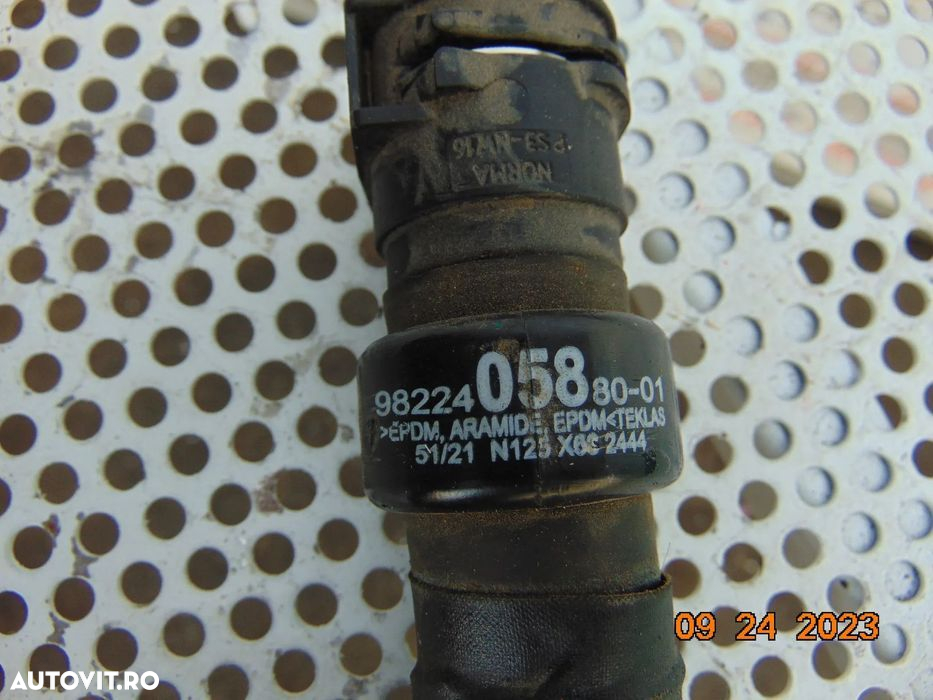 furtun apa Peugeot 1.6 hibrid 308 3008 conducta racire citroen c4 c5 a - 2