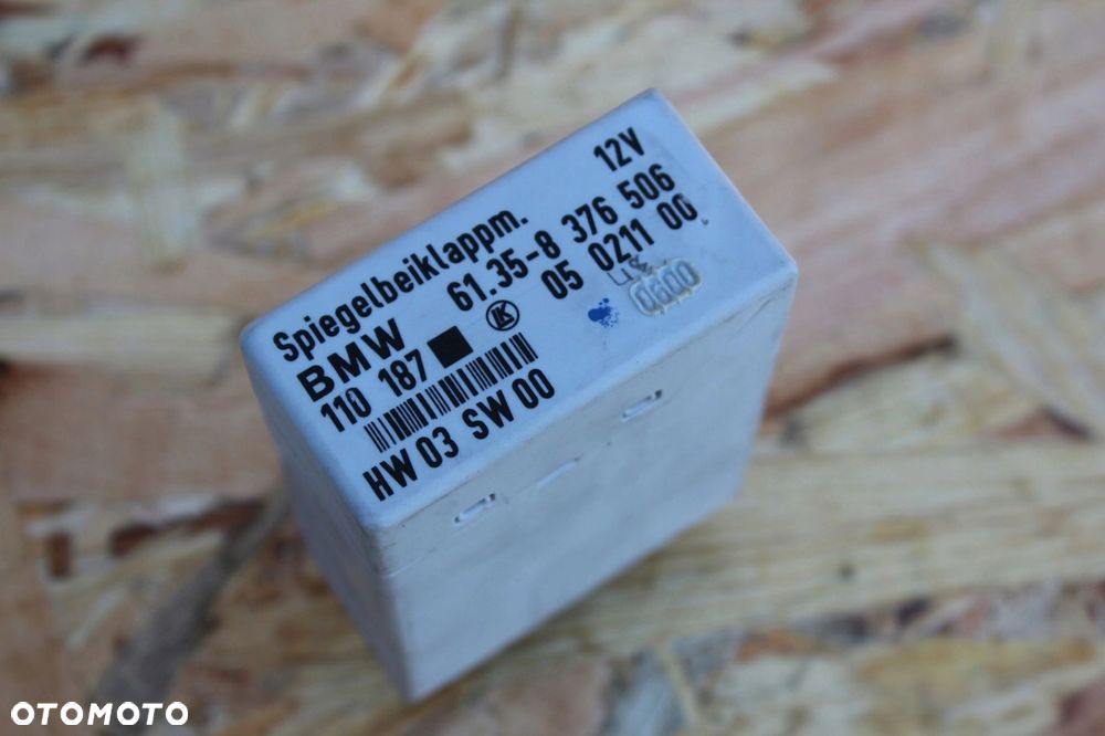 Moduł składanych lusterek BMW e46 8376506 - 1