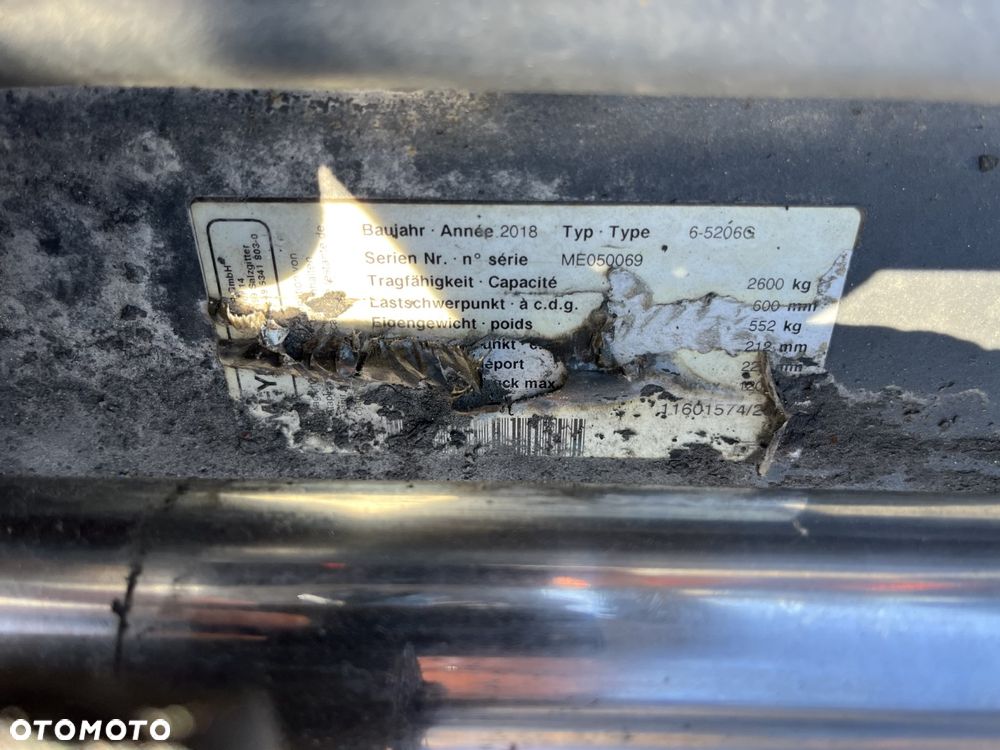 Paletyzer na dwie palety Meyer 6-5206G ID OS1612 - 5