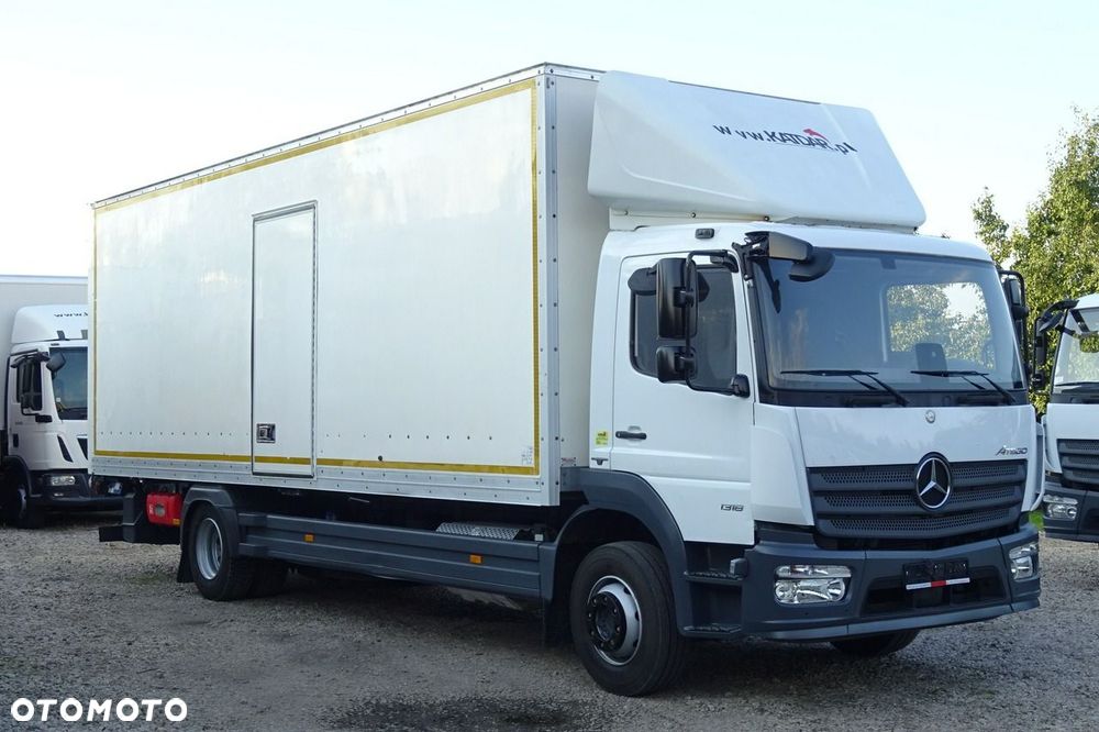 Mercedes-Benz Atego 1318 Euro 6 kontener Tylko 333tys.km Udokumentowane - 9