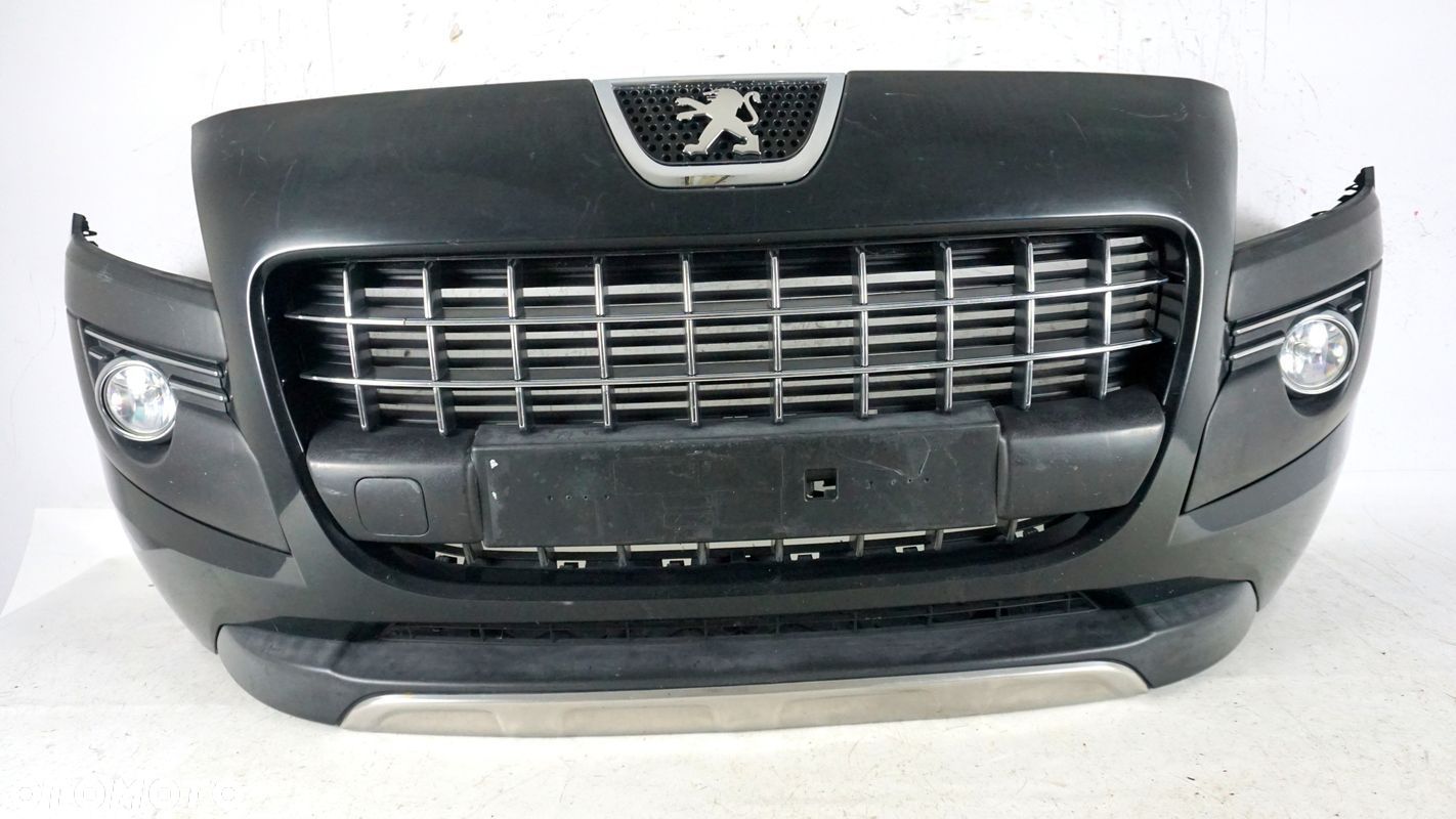 ZDERZAK PRZÓD PRZEDNI PEUGEOT 3008 I 1 09-13 KTVD 2009-2013 HALOGEN ATRAPA - 1