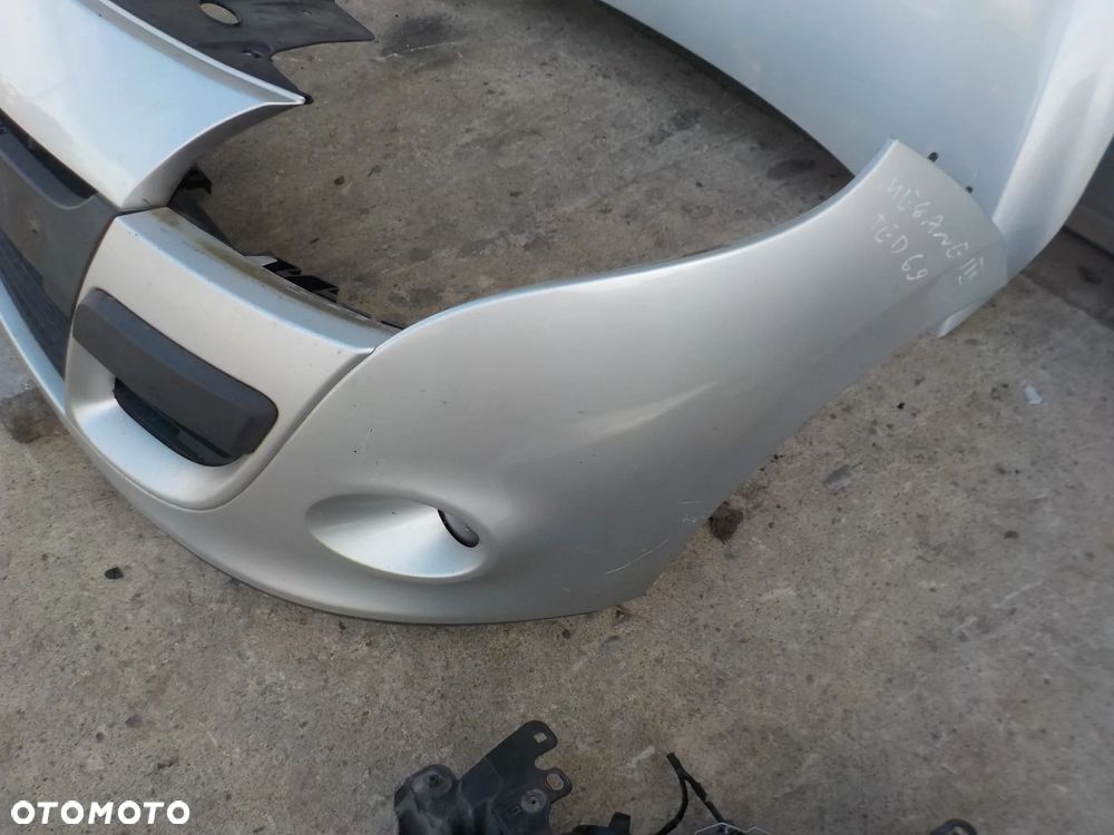 RENAULT MEGANE III COUPE 1.5 DCI PRZÓD MASKA ZDERZAK BŁOTNIKI TED69 - 7