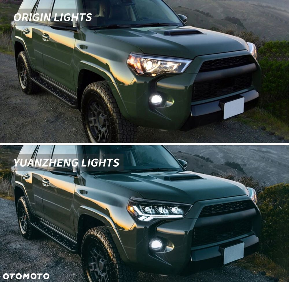 Reflektory Lampy kpl Vland Led Tuning Toyota 4runner 4-Runner V 5 14-24 z24 - 13