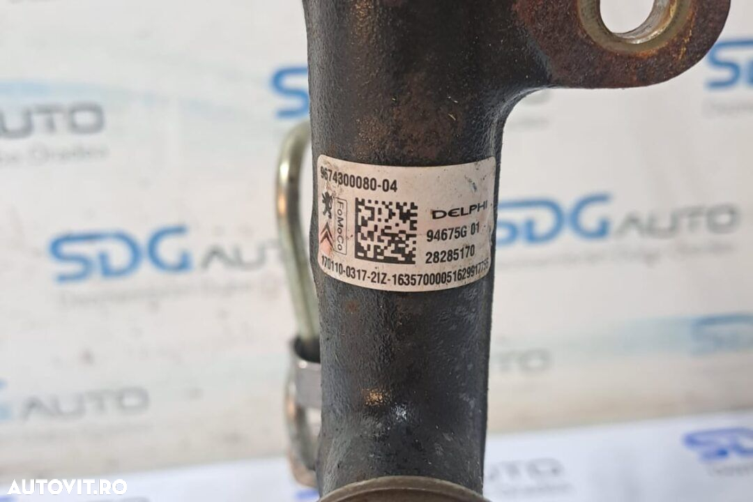 Rampa injectoare 9674300080-04 Peugeot / Citroen 2.0 Euro 6 - 2