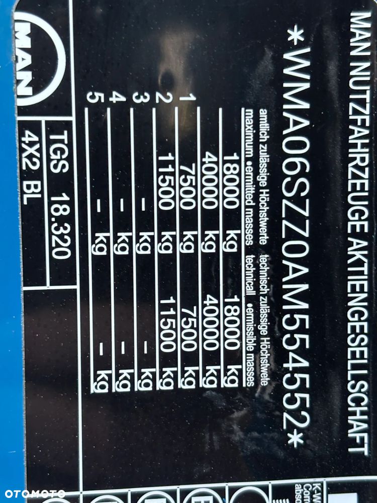 MAN TGS 18.320 2010 rok do przewozu zwierząt , do żywca, do bydła ,zabudowa FINKL z przegordami i wentylatorami , rampa hydrauliczna , z Niemiec - 16