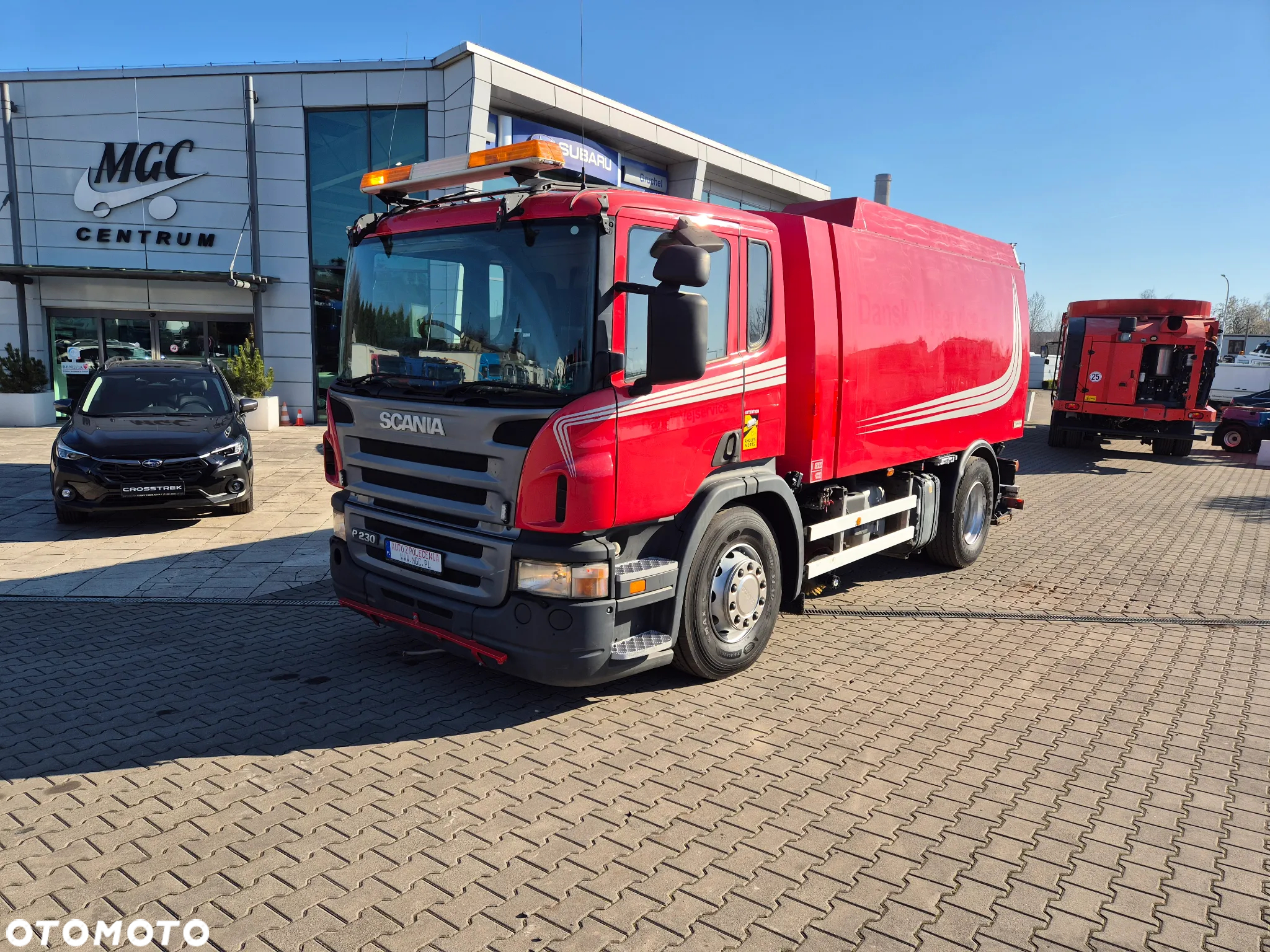 Scania P230 4X2 / ZAMIATARKA / JOHNSTON VX800 / POLEWACZKA / NISKI PRZEBIEG / IDEALNY STAN / BEZWYPADKOWY / 1WŁ! / AUTOMAT - 6
