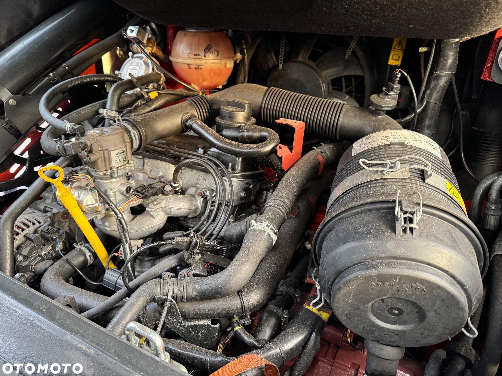 Linde Linde H35 Evo 2019 triplex kabina 4 sekcje ogrzewanie  Toyot h30 h25 - 6