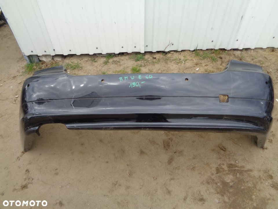 BMW E60 ZDERZAK TYŁ TYLNY - 1