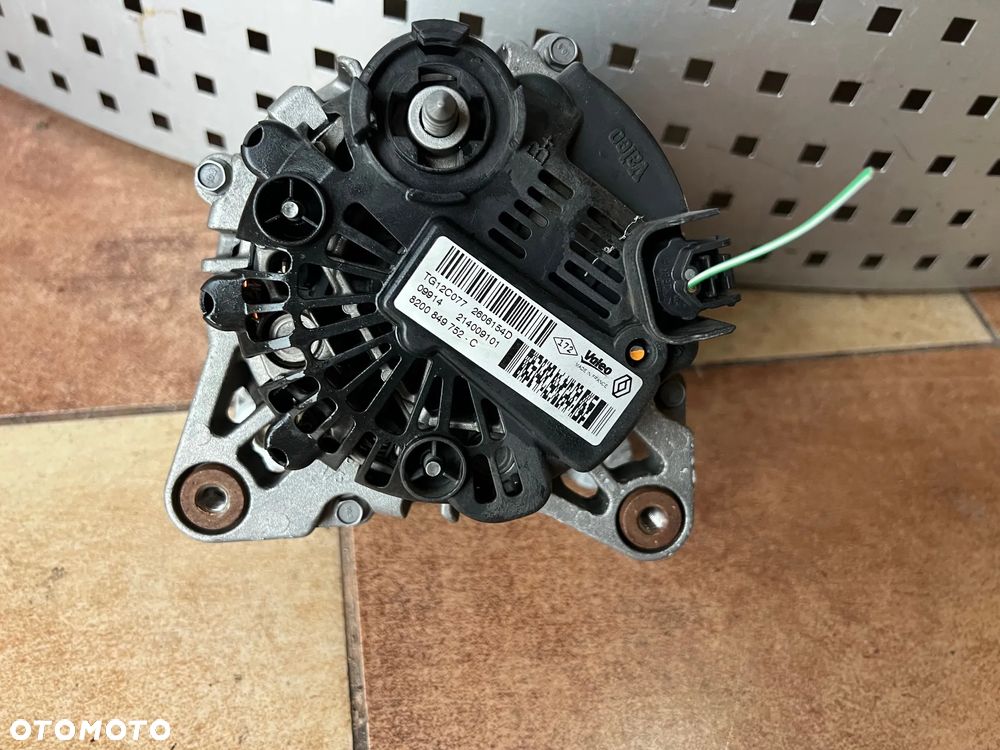 ALTERNATOR RENAULT MEGANE II SCENIC II 1.2 TCE 8200849752 2015 ROK Z AUTA O PRZEBIEGU 50.000km SUPER STAN - 2