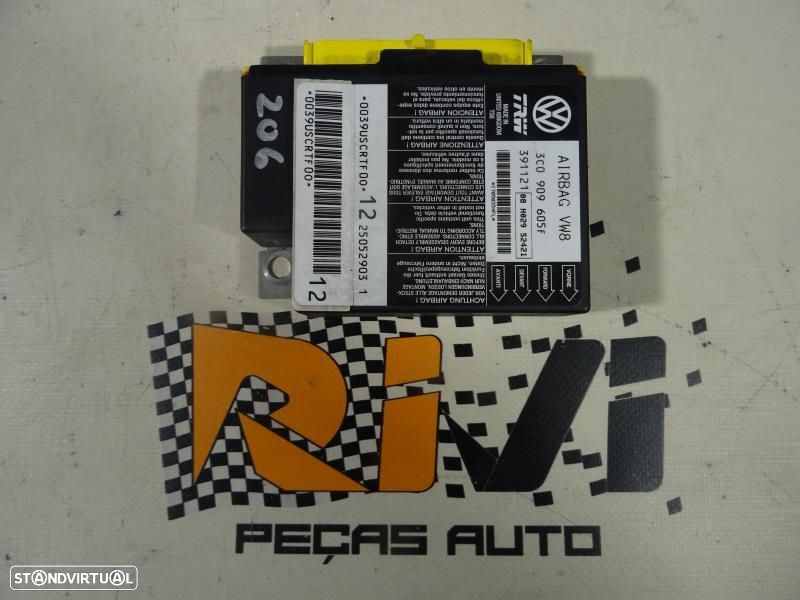 Centralina De Airbags Volkswagen Passat Variant (3C5)  3C0909605f / 39 - 1