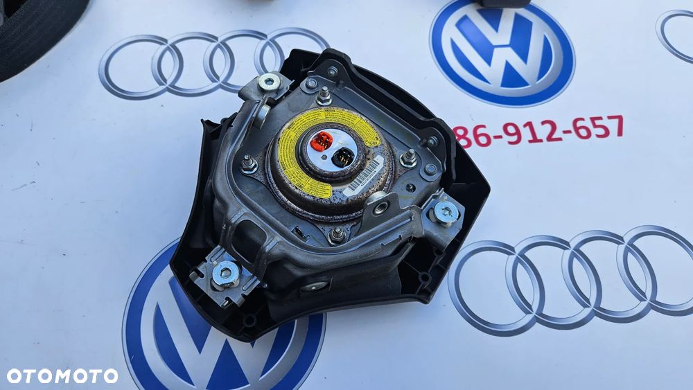 TOYOTA COROLLA VERSO II 2 2004- Poduszka powietrza kierowcy pasażera Kolanówka Airbag Pasy bezpieczeństwa prawy lewy Sterownik airbag EUROPA - 6