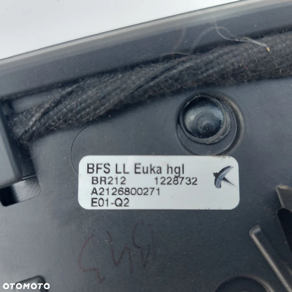 LISTWA OZDOBNA DEKOR W DESKE KRATKI NAWIEWU MERCEDES C W205 ORYGINAL DEMONTAZ 212680XX71 2126800271 2126801427 - 12