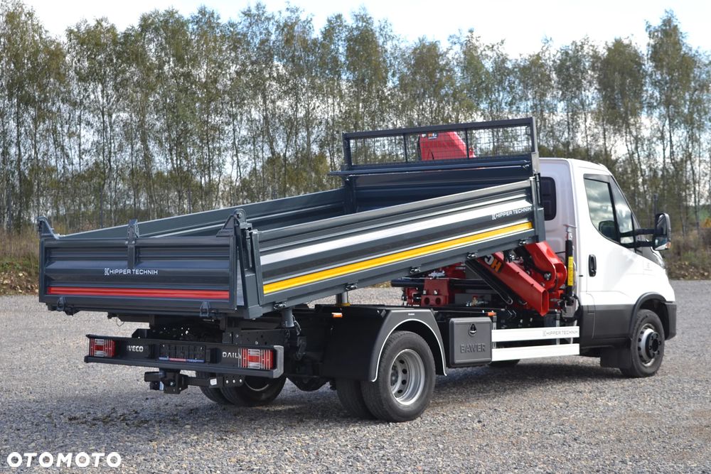 Iveco Daily 72-180 72C18 Nowy 3-stronny WYWROT Nowy Żuraw HC 60A2 HDS Fassi F60 Hyva Palfinger Hiab - 8