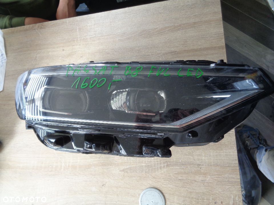 VW PASSAT B8 FULL LED MATRIX LAMPA PRAWY PRZÓD EUROPA 3G1941082Q - 2