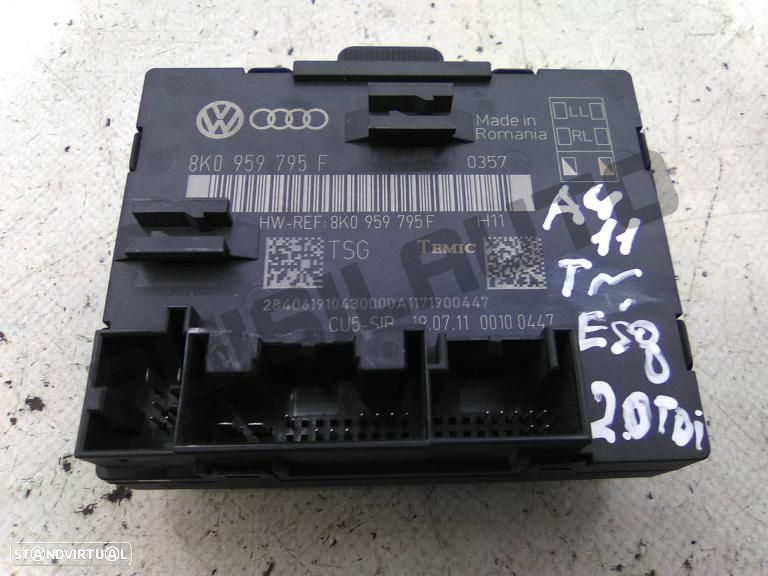 Módulo Confort Esquerdo/direito 8k095_9795f Audi A4 B8 Avant (8 - 1