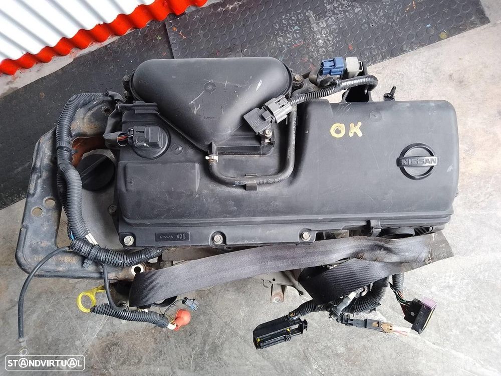 MOTOR COMPLETO NISSAN MICRA III 2002 -CG12DE - 1