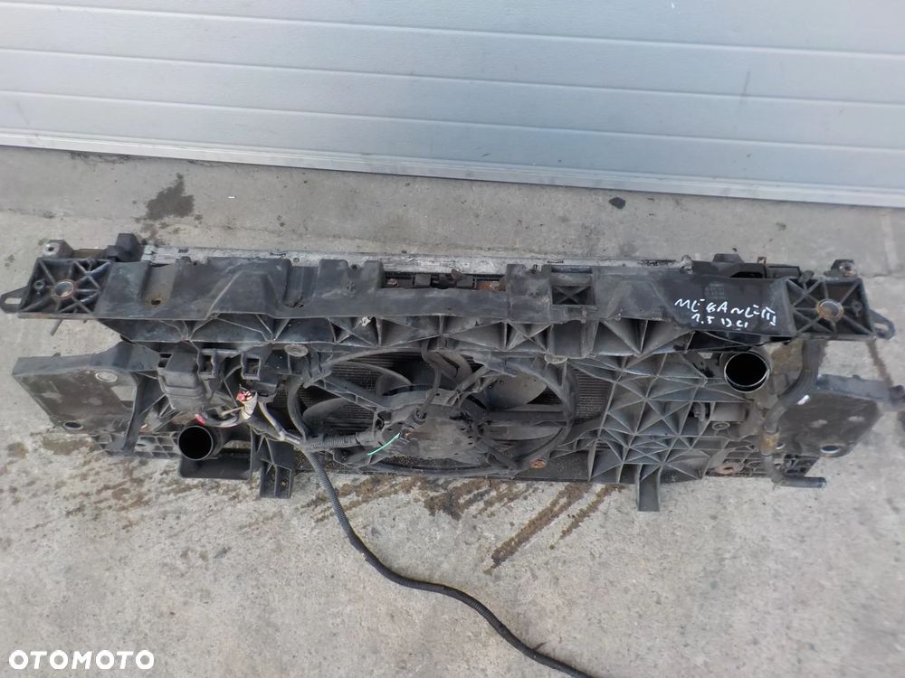 RENAULT MEGANE III 1.5 DCI PAS PRZEDNI WZMOCNIENIE CHŁODNICE WENTYLATOR - 4