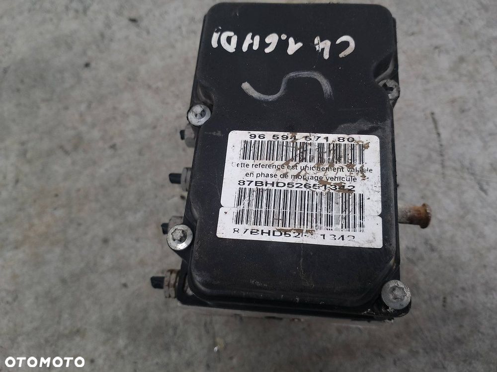 POMPA ABS CITROEN C4 I 9649988280 0265231486  0265800395  BOSCH 1.6 HDI - 9