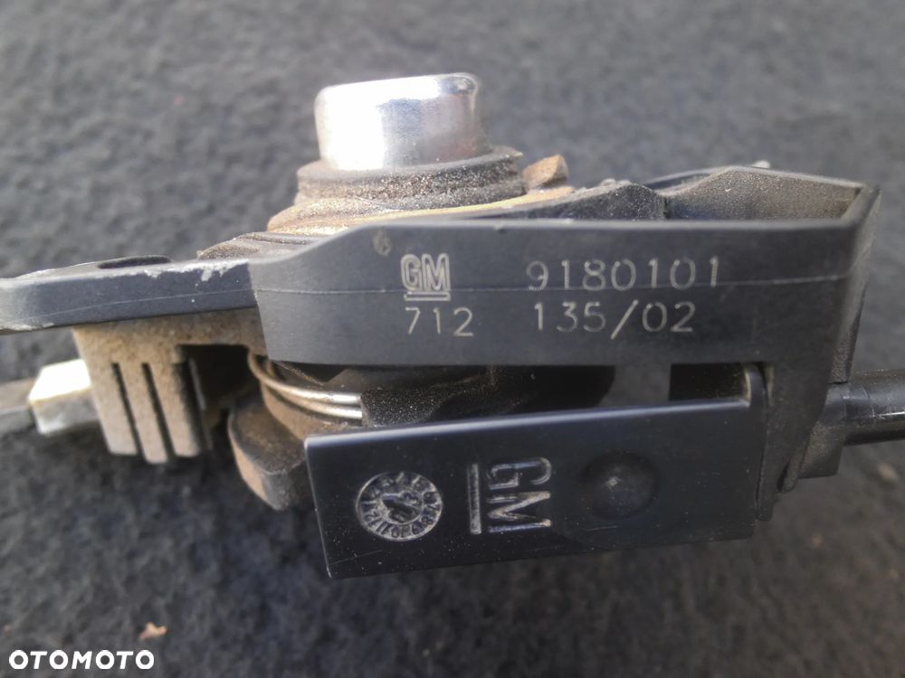 VECTRA C ZAMEK KLAPY BAGAŻNIKA 13173563 9180101 + WKŁADKA ORYGINAŁ OPEL POSIADAM 2SZT - 5