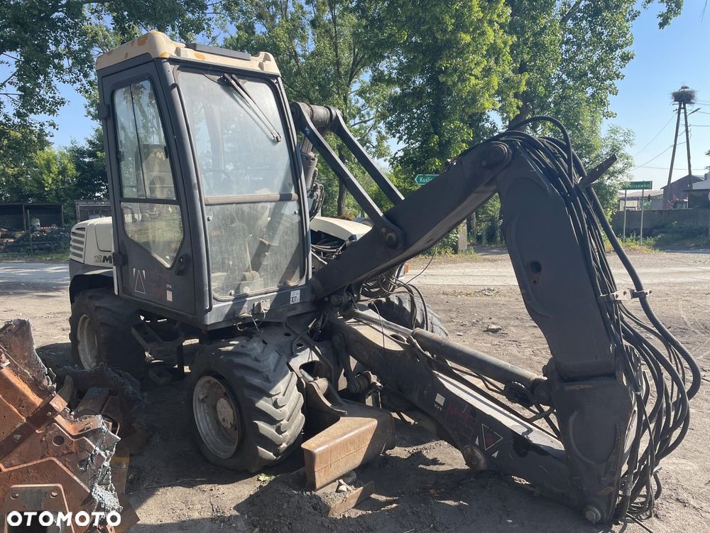 Mecalac 12MXT 12 MXT - części -  mosty siłowniki koła zwolnica skrzynia BRAK KABINY! - 2